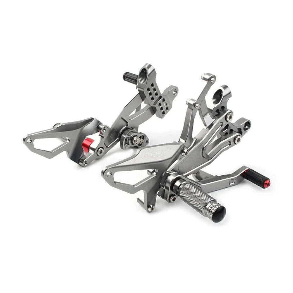 Rearset Foot Pegs for Ducati Panigale V4 (2018-2020) - Silver