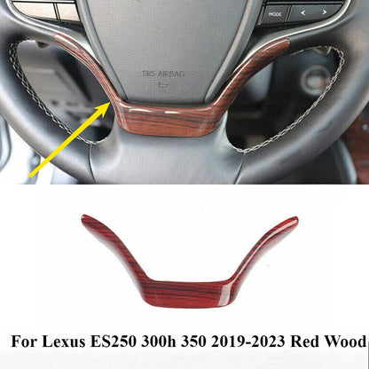 Steering Wheel Decor Cover Trim 1PCS for Lexus ES250 300h 350 (2019-2023)