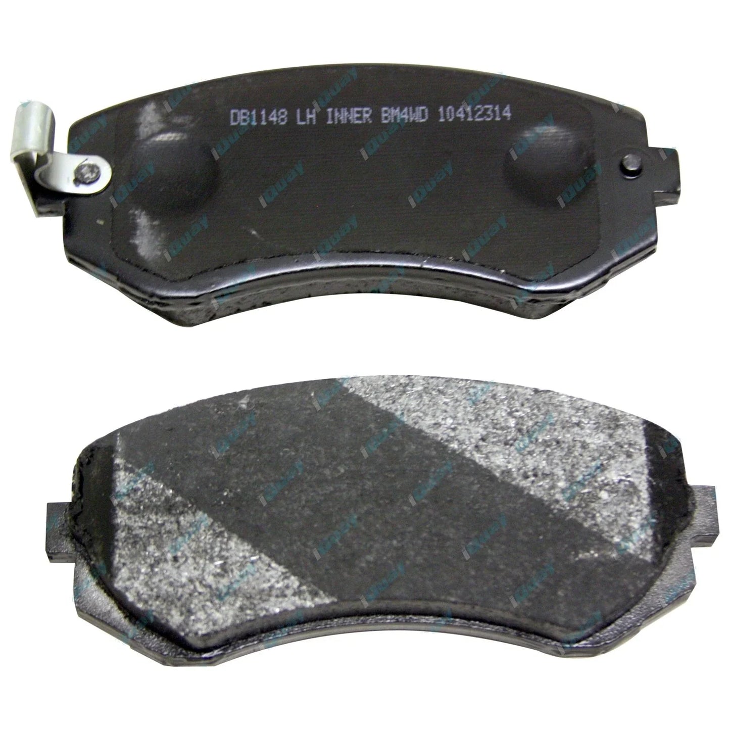 2 Rear Disc Rotors + 4wd Brake Pads for Nissan Patrol GU Y61 1998-2016