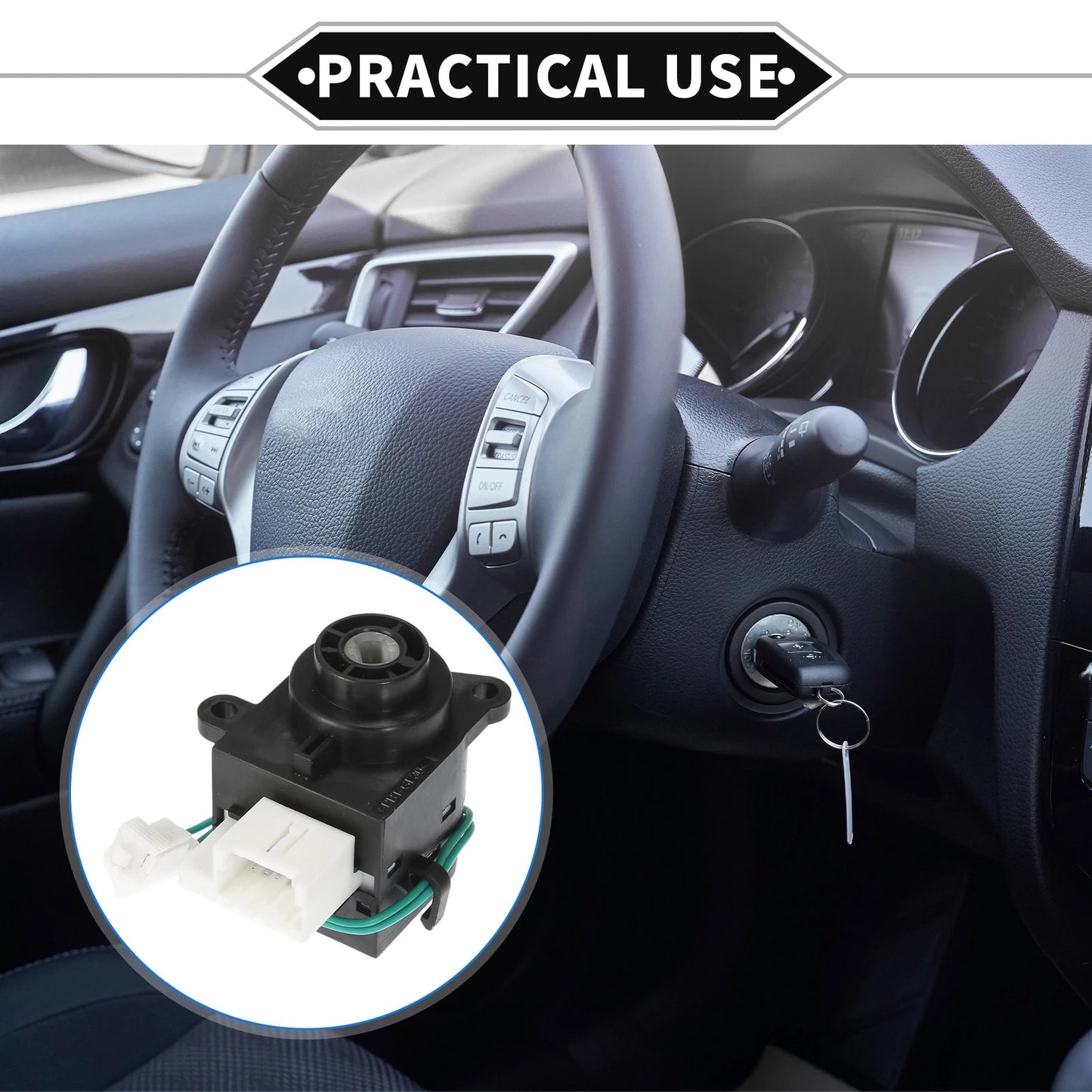 Ignition Starter Switch for Buick Lucerne (2006–2011) - No.25757645
