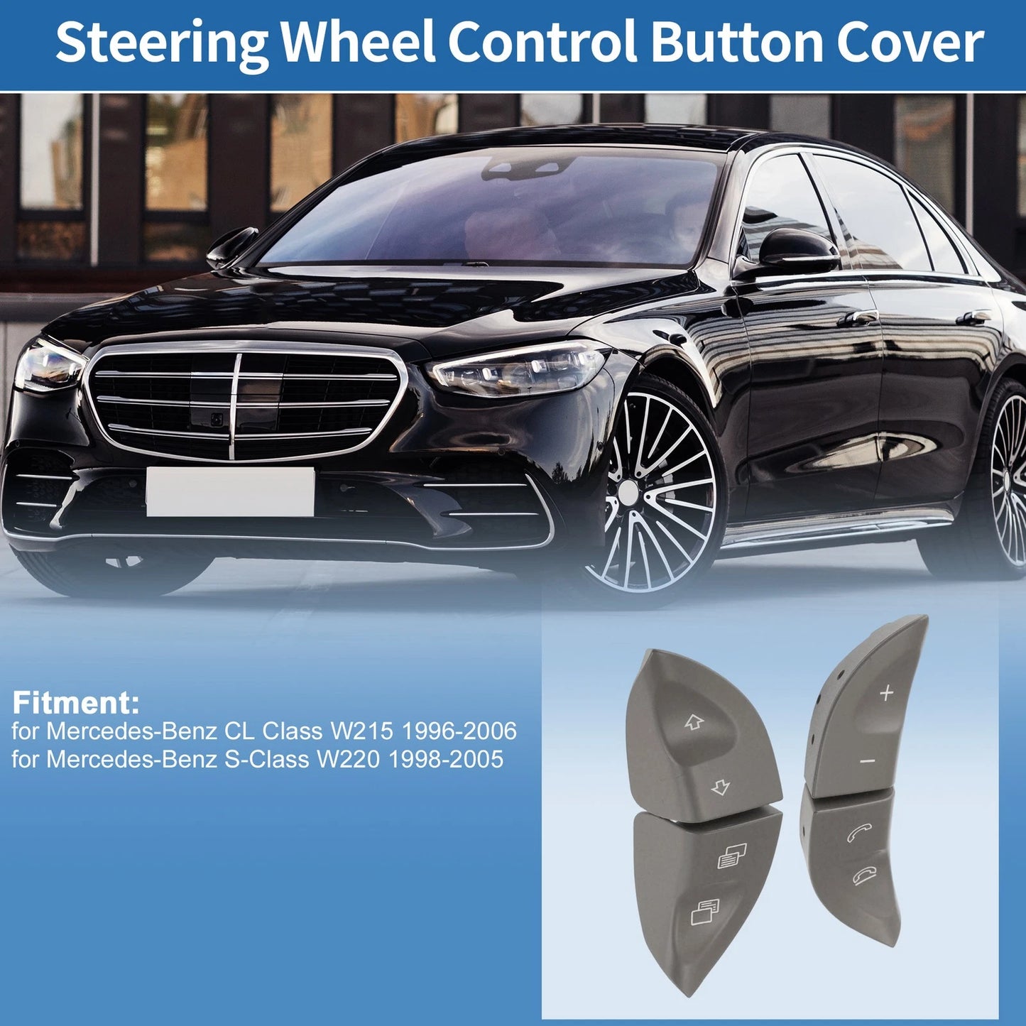 Steering Wheel Buttons for Mercedes-Benz CL Class (1996–2006) No.2208210679
