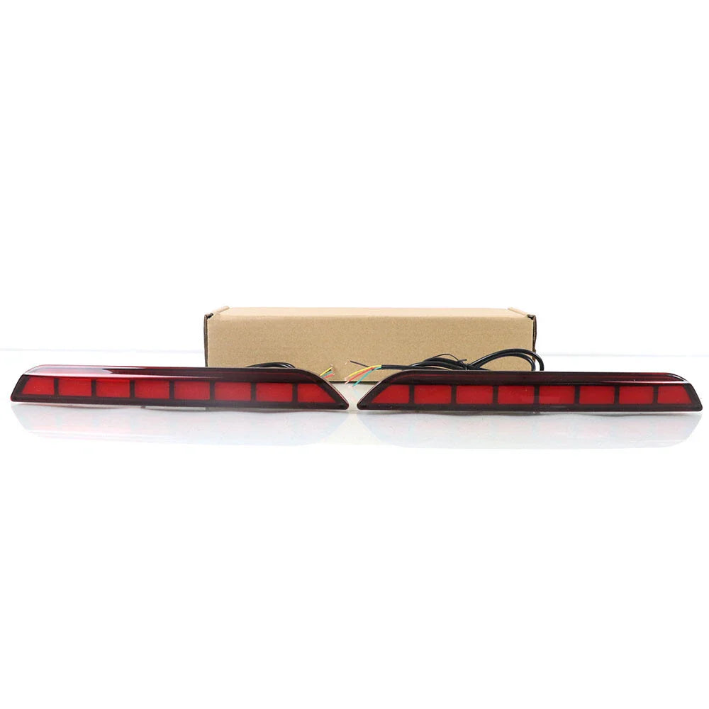 Red LED Bumper Reflector Fog Brake Light for Ford Explorer (2020–2024)