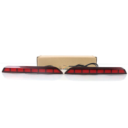 Red LED Bumper Reflector Fog Brake Light for Ford Explorer (2020–2024)