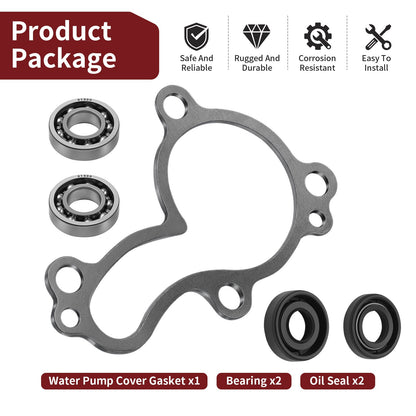 Water Pump Rebuild Kit for Kawasaki KLX450R KX450F (2006–2019)