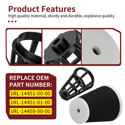 Air Filter Kit for Yamaha Big Wheel BW200 (1986–1988)