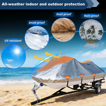 PWC Cover for Yamaha Jet Ski (103"-115", 1/2 Seater) Waterproof