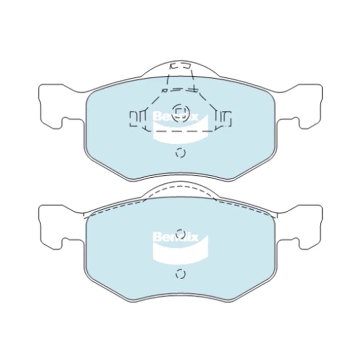 4WD Front Disc Brake Pads Set for Mazda Tribute CU YU (2001 - 2006)