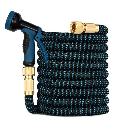 Expandable 15m 30m Garden Hose with 10 Functional Nozzles for All Models