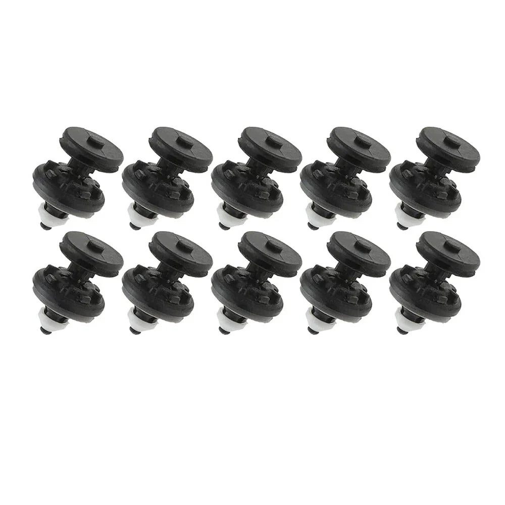 10 x Car Door Trim Panel Clips for Ford Focus, Kuga, C-MAX (2004-2023)