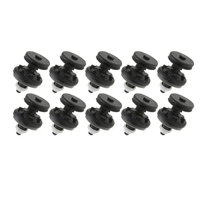 10 x Car Door Trim Panel Clips for Ford Focus, Kuga, C-MAX (2004-2023)