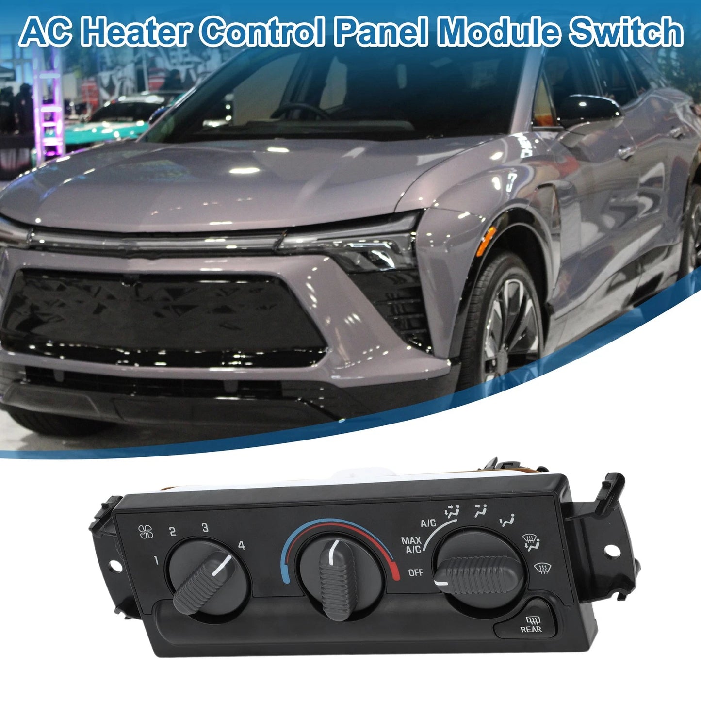HVAC A/C Heater Climate Control Panel for Chevrolet Blazer GMC (1998–2005)