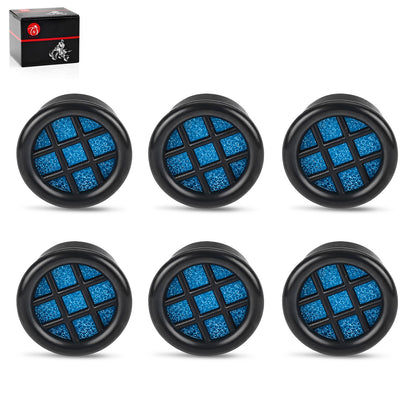 Set of 6 Air Box Filter Vents for ATV UTV Motorcycle Scooter