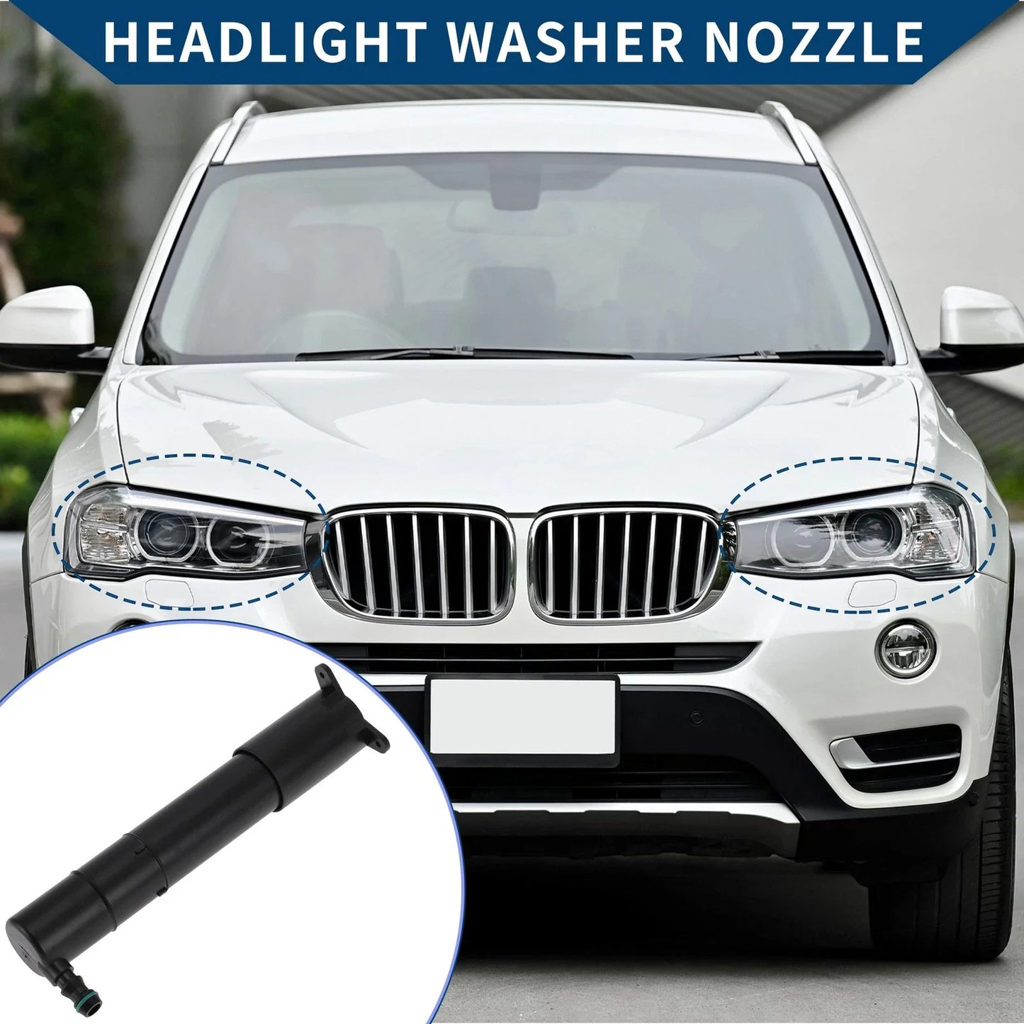 Headlight Washer Nozzle for Porsche Cayenne (2003-2010)