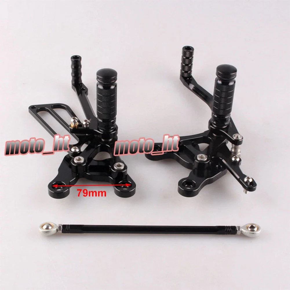 CNC Aluminum Adjustable Racing Footpegs  Left & Right for Honda CBR900 (93)