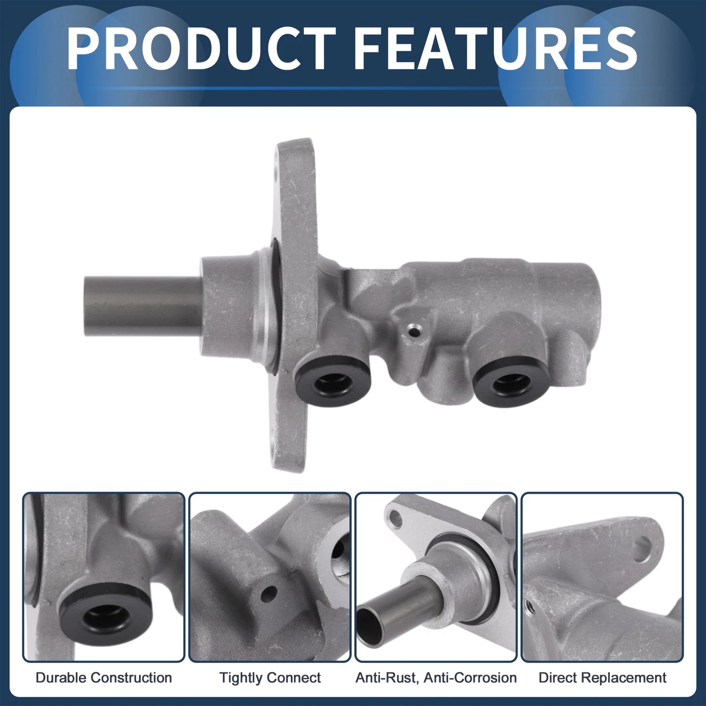 Brake Master Cylinder No. 3C1614019E for Volkswagen Passat (2006–2010)