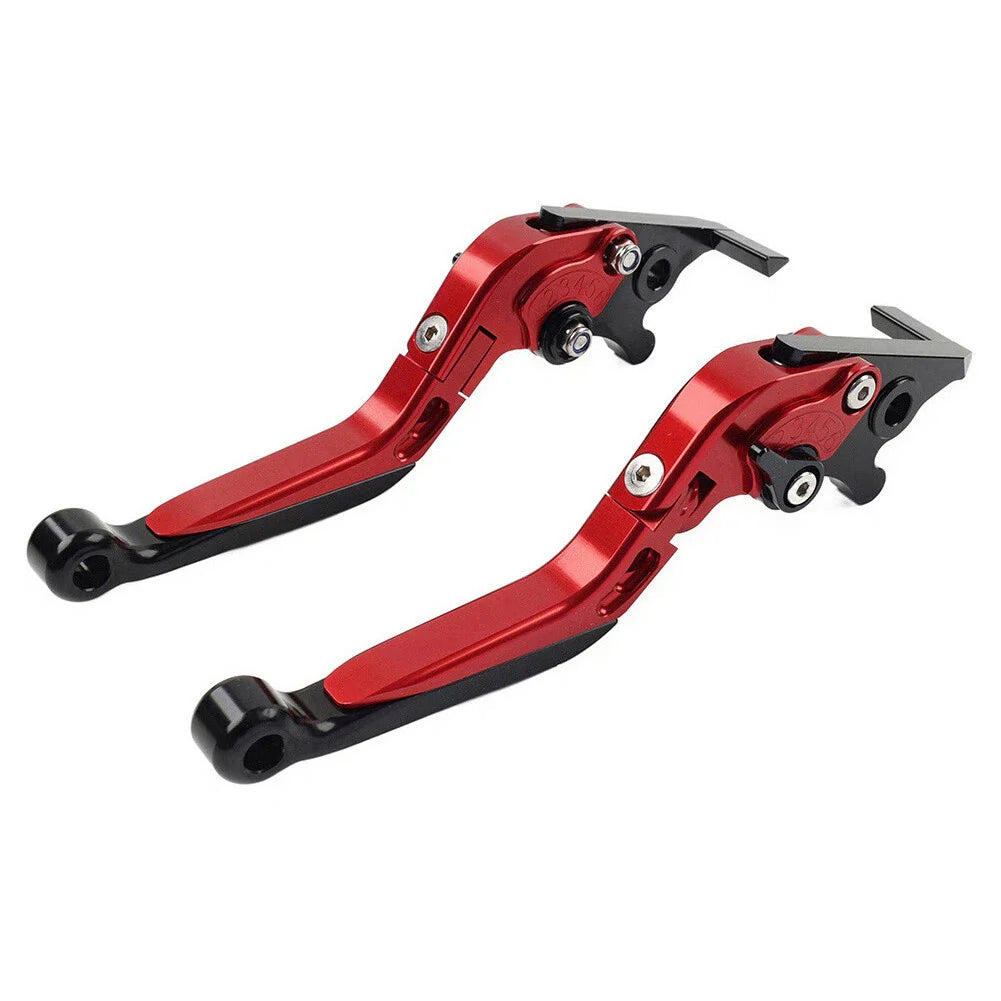 CNC Red Extendable Brake Clutch Levers for Yamaha TMAX 500 530 560 (2001-2023)