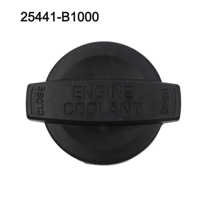 Coolant Reservoir Cap ABS Black for Hyundai Sonata (2015–2019)