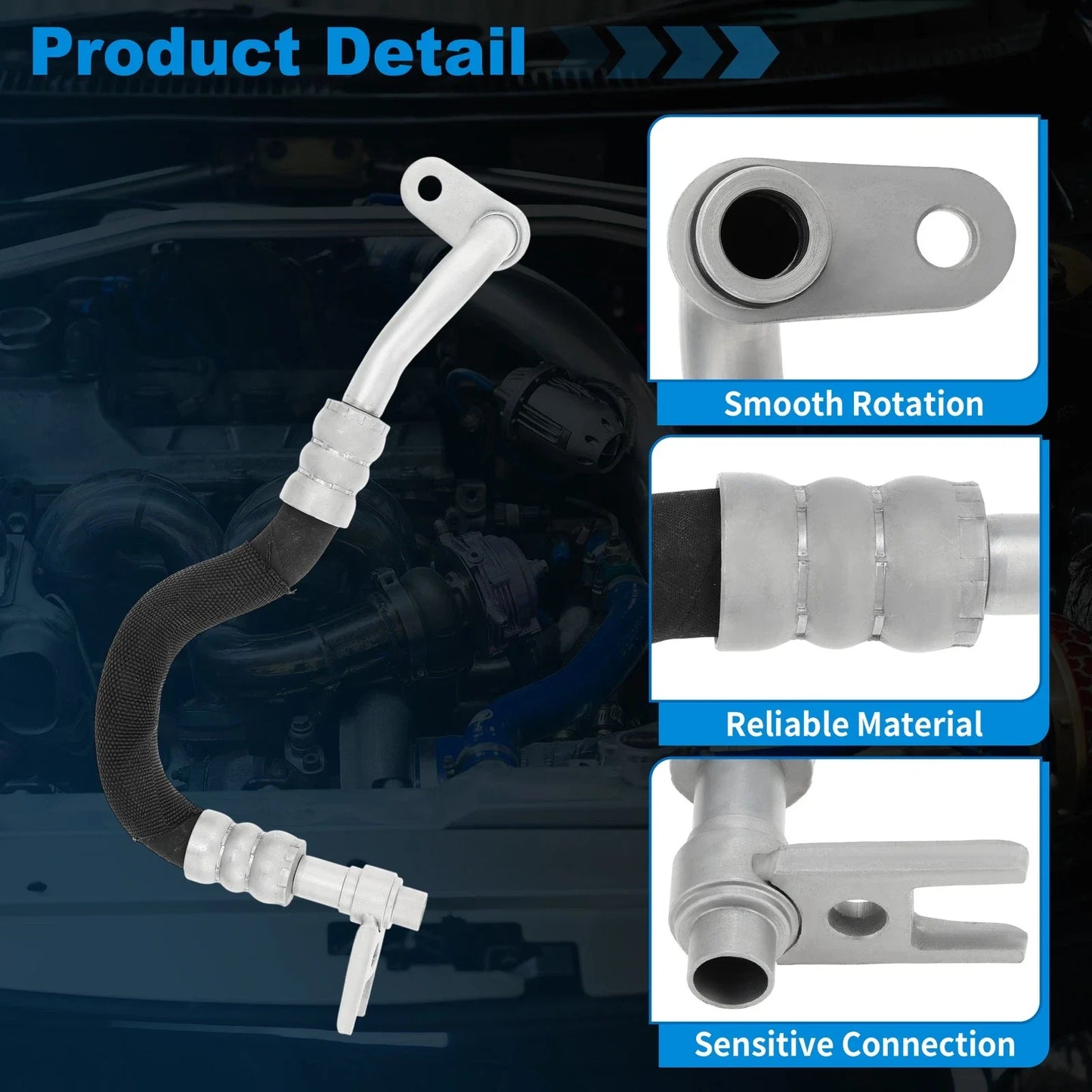 Outlet Oil Cooler Tube for BMW 535i E60/E61 (2008 - 2010)