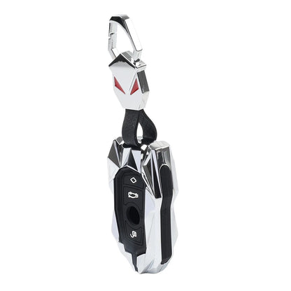Silver Remote Key Fob Cover for BMW 1 2 3 4 5 6 7 Series X3 X4 M2 M3 M4 M5 M6 (2010–2023)
