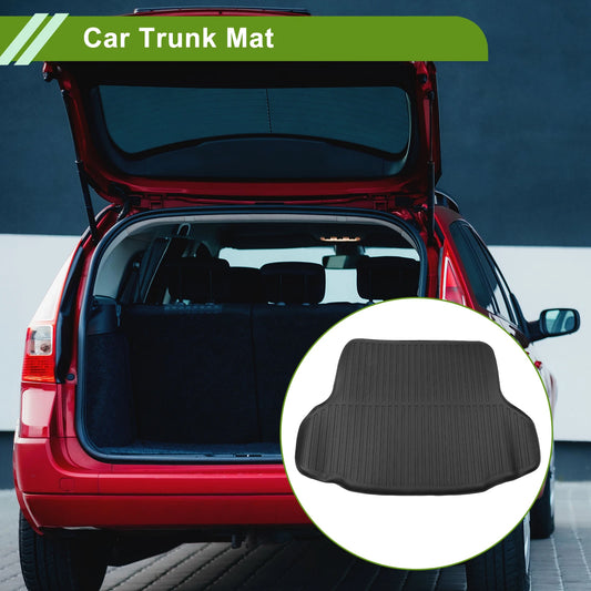 Cargo Liner Rear Trunk Mat for Nissan Sentra (2020–2024) Vertical Stripes