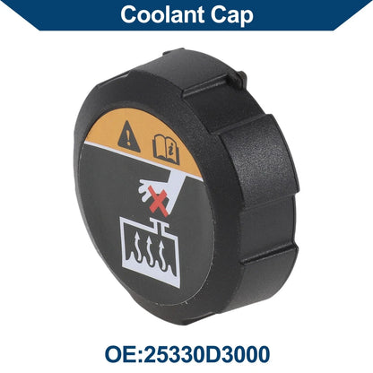 Coolant Cap for Hyundai Tucson Elantra Veloster Kona & Kia Niro (2017-2023)