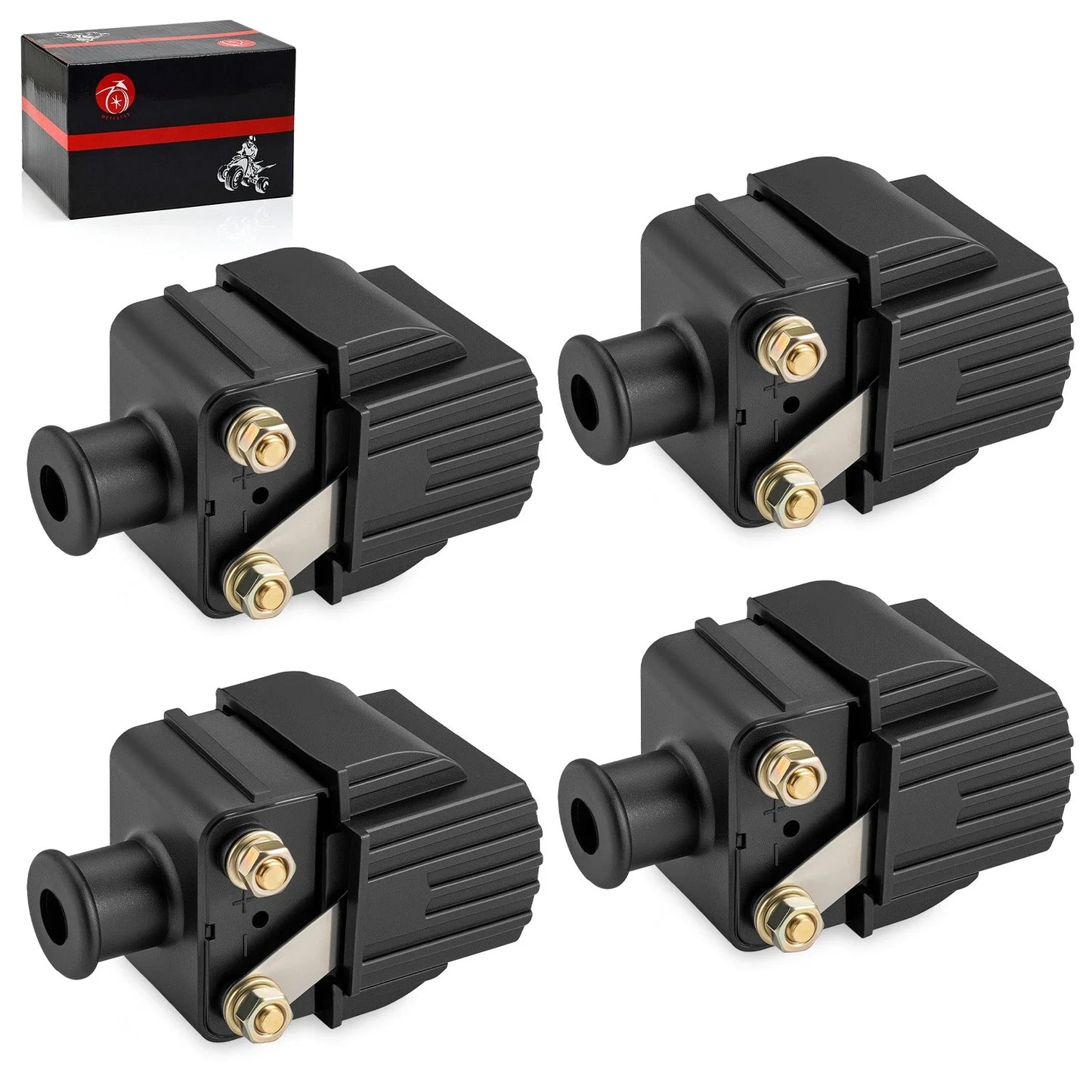 4x Ignition Coils for Mercury Outboard 6HP-25HP (1998–2010)