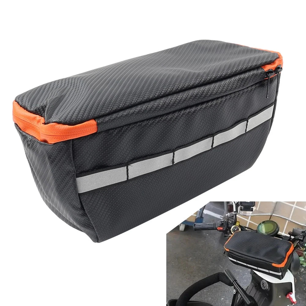 1PC Universal Motorcycle Saddle Bag Luggage Tool Bag Left Side