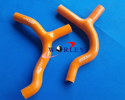 Silicone Radiator Hose for KTM 85SX 2013-2015 - Orange