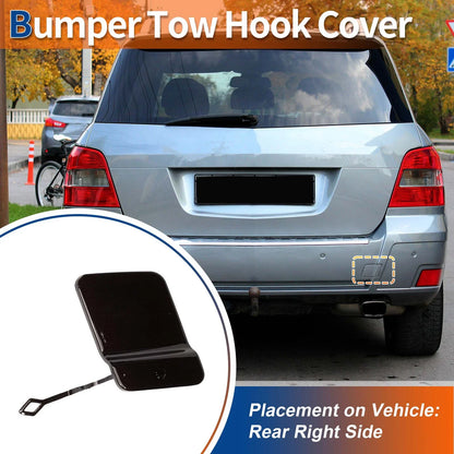 Rear Tow Hook Cover for Mercedes-Benz X204 2010-2012 - Brown
