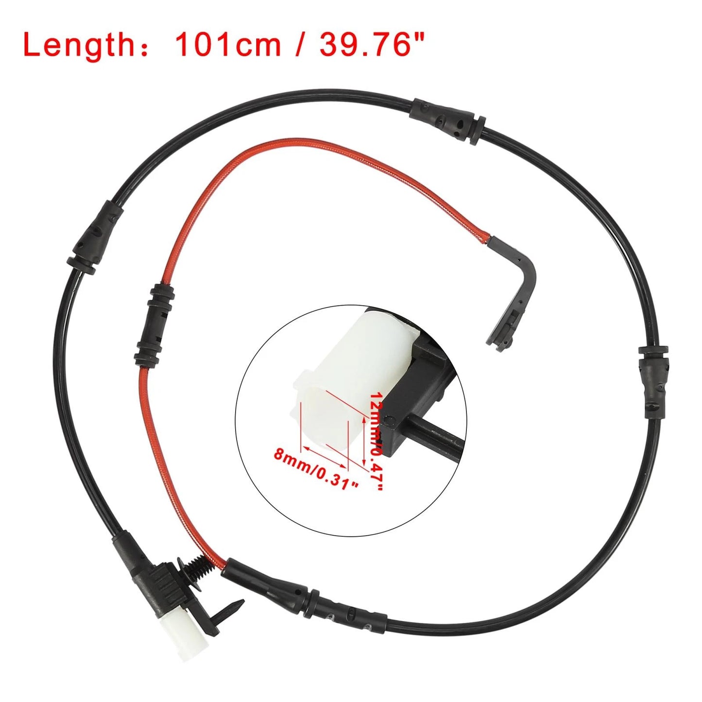 2pcs Rear Brake Pad Wear Sensor Indicator LR033295 for Land Rover Range Rover (2013–2021)