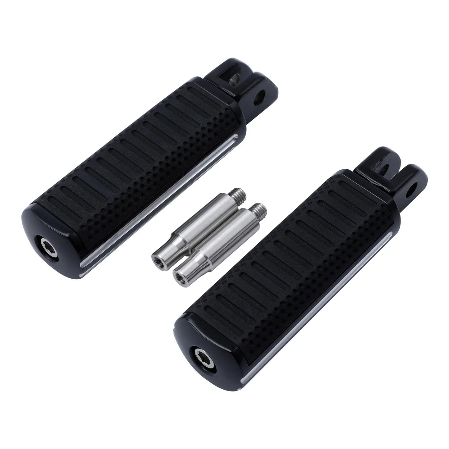 Rider Driver Footpegs Pedals for Harley Fat Bob Low Rider (2018-2025)