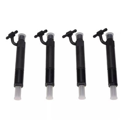Set of 4 Fuel Injectors for Komatsu PC220-5 PC200-6 (1990–1999)