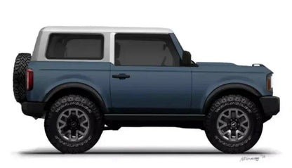 2 x Front & Rear Splash Guards Mud Flaps for Ford Bronco (2021–2024)
