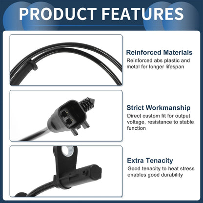 ABS Wheel Speed Sensor for Dodge Challenger Rear Right (2015-2023)