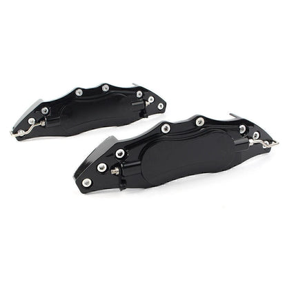 3D Metal Brake Caliper Covers Large for Universal Car Black