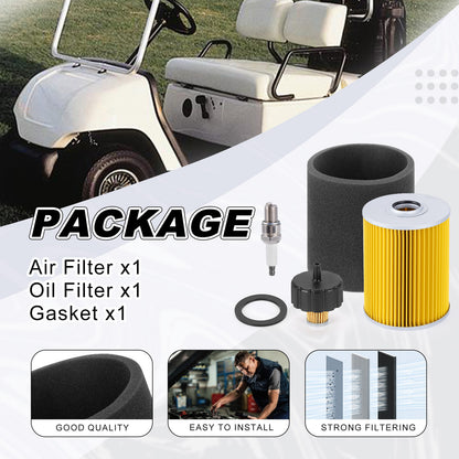 Spark Plug Kit for Yamaha Golf Cart G2 G5 G8 G9 G11 (1985–1995)