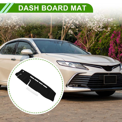 Dashboard Cover Mat for Toyota Hiace 200 (2004) - Sun Protector Pad Black
