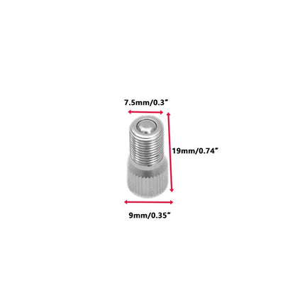 AU 419mm Chrome Tyre Wheel Valve Stem Cap Extender for Car Truck