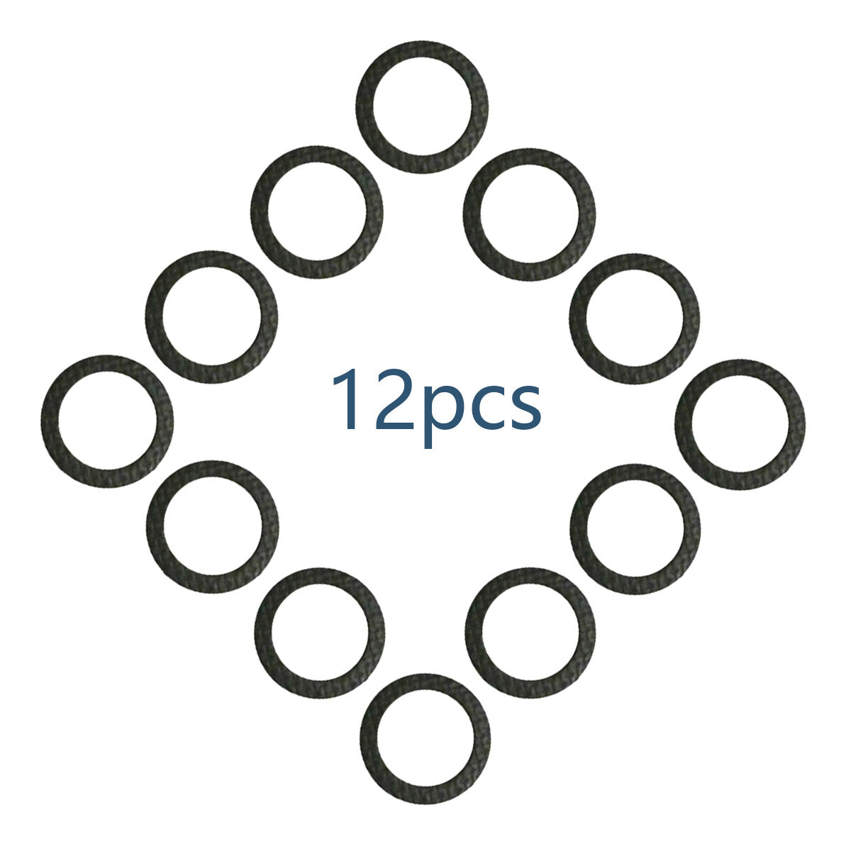Set of 12 Lower Drain Screw Gaskets for Mercury Marine