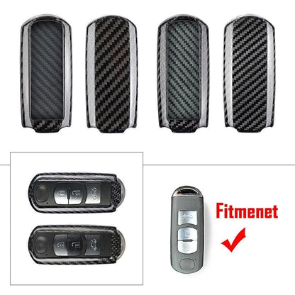 Red Console Gear Shift Knob Cover Trim for Mazda 3 Axela (2020–2021)
