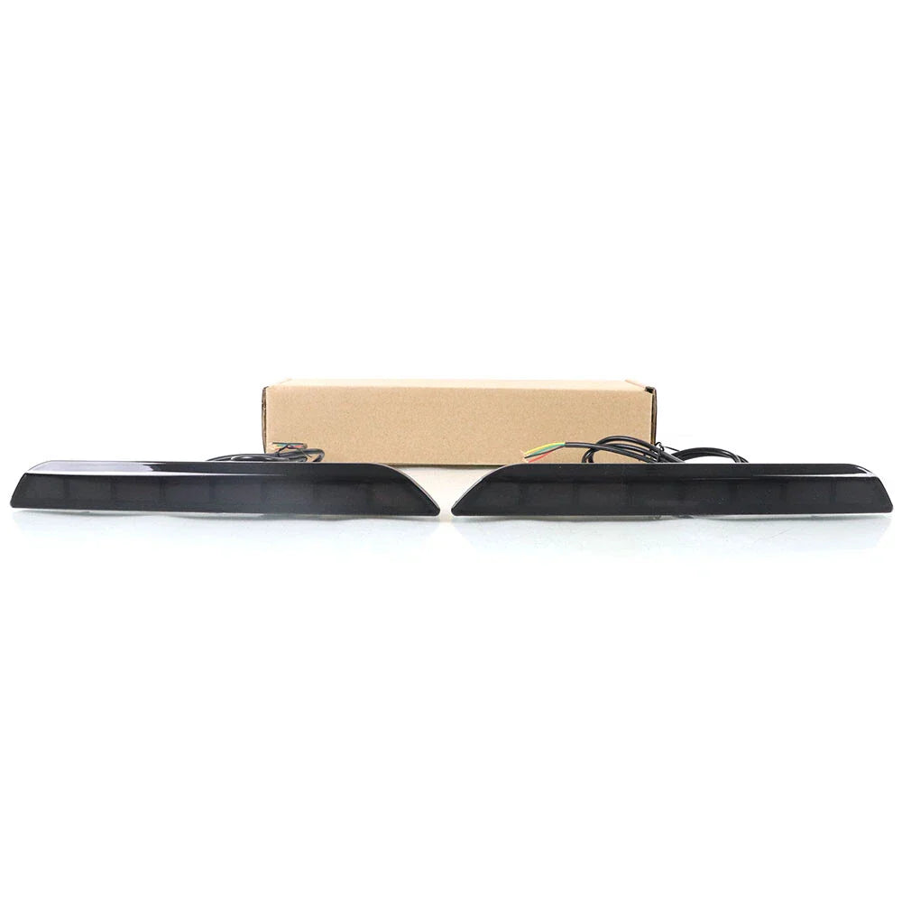 GT-Style Smoked Rear Bumper Reflector Fog Brake Light for Ford Explorer (2020–2024)