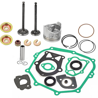Piston Gasket Valve Rebuild Kit for Yamaha Golf Cart G2 G5 G8 G9 (1990–2006)