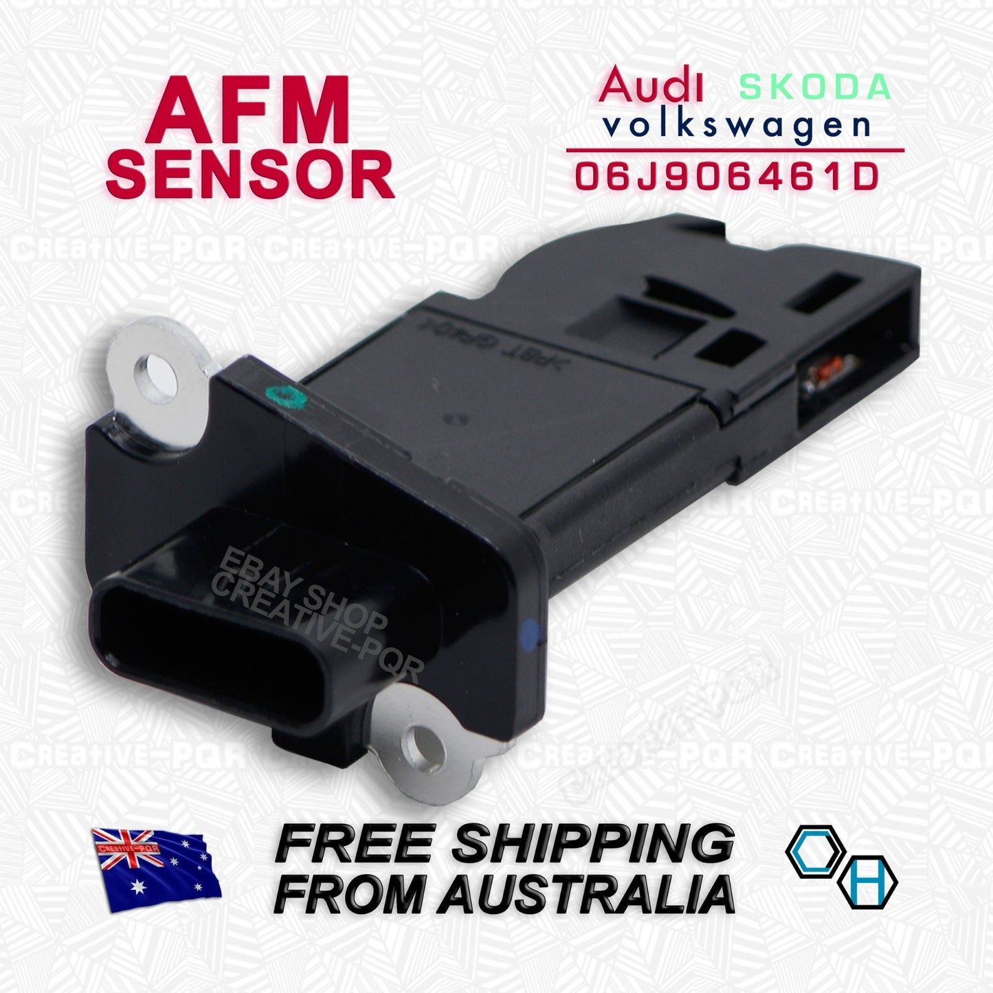 Mass Air Flow Meter Sensor for Audi A3 A4 A5 A6 VW Passat Tiguan (2000–2023)