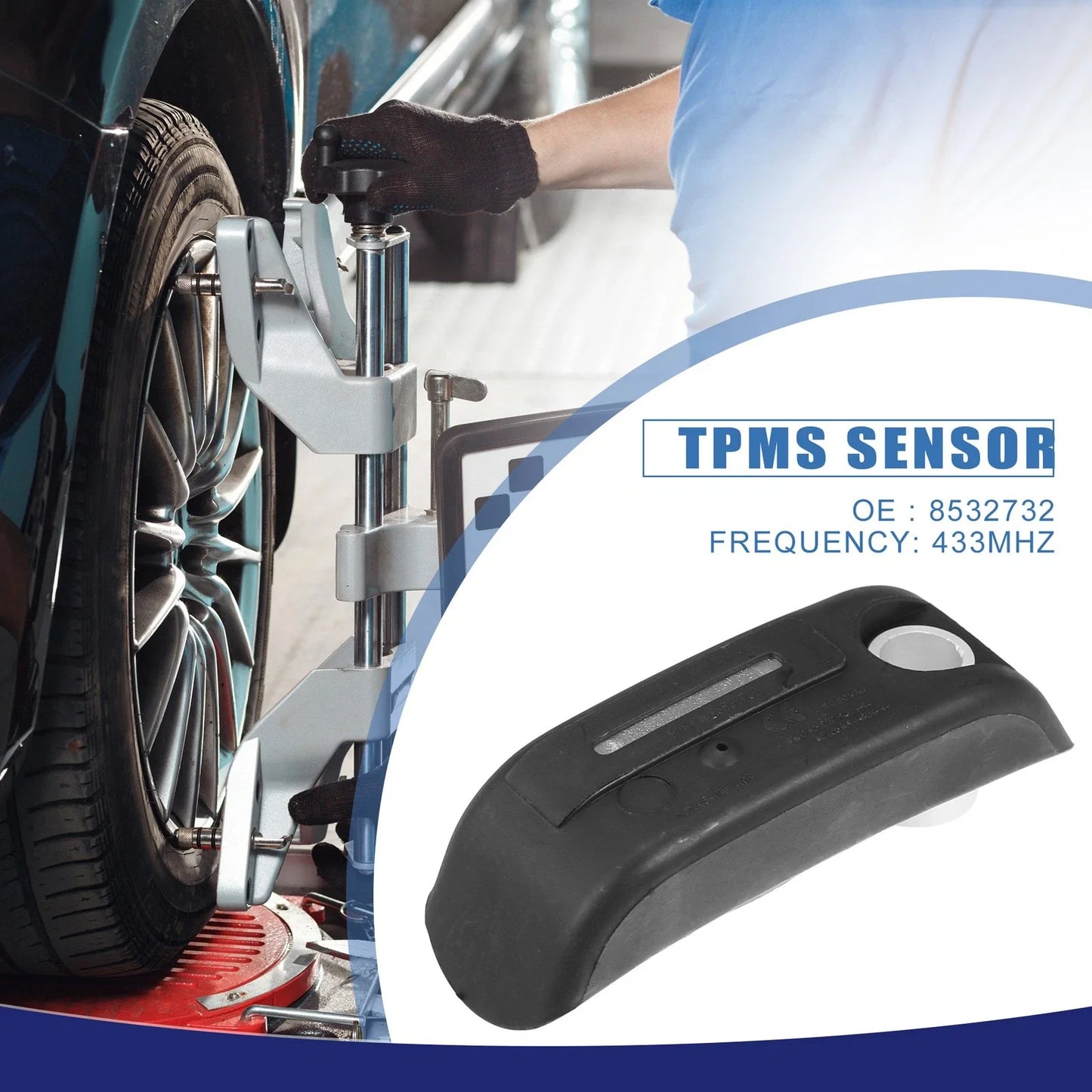 1x Tire Pressure Sensor TPMS 433MHz for BMW Motorcycle C600 C650