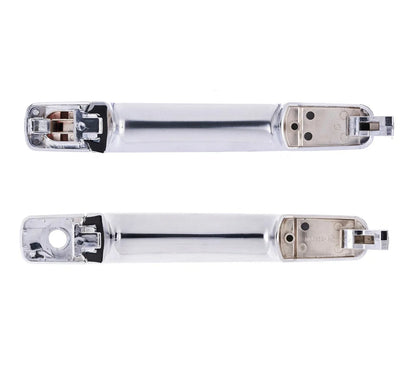 2 x Front Left & Right Outer Door Handles Chrome for Nissan X-Trail (2007–2014)