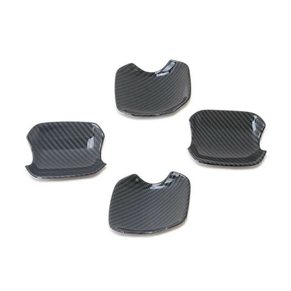 Carbon Fiber Door Handle Bowl Cover Trim for Subaru Forester (2019-2022)