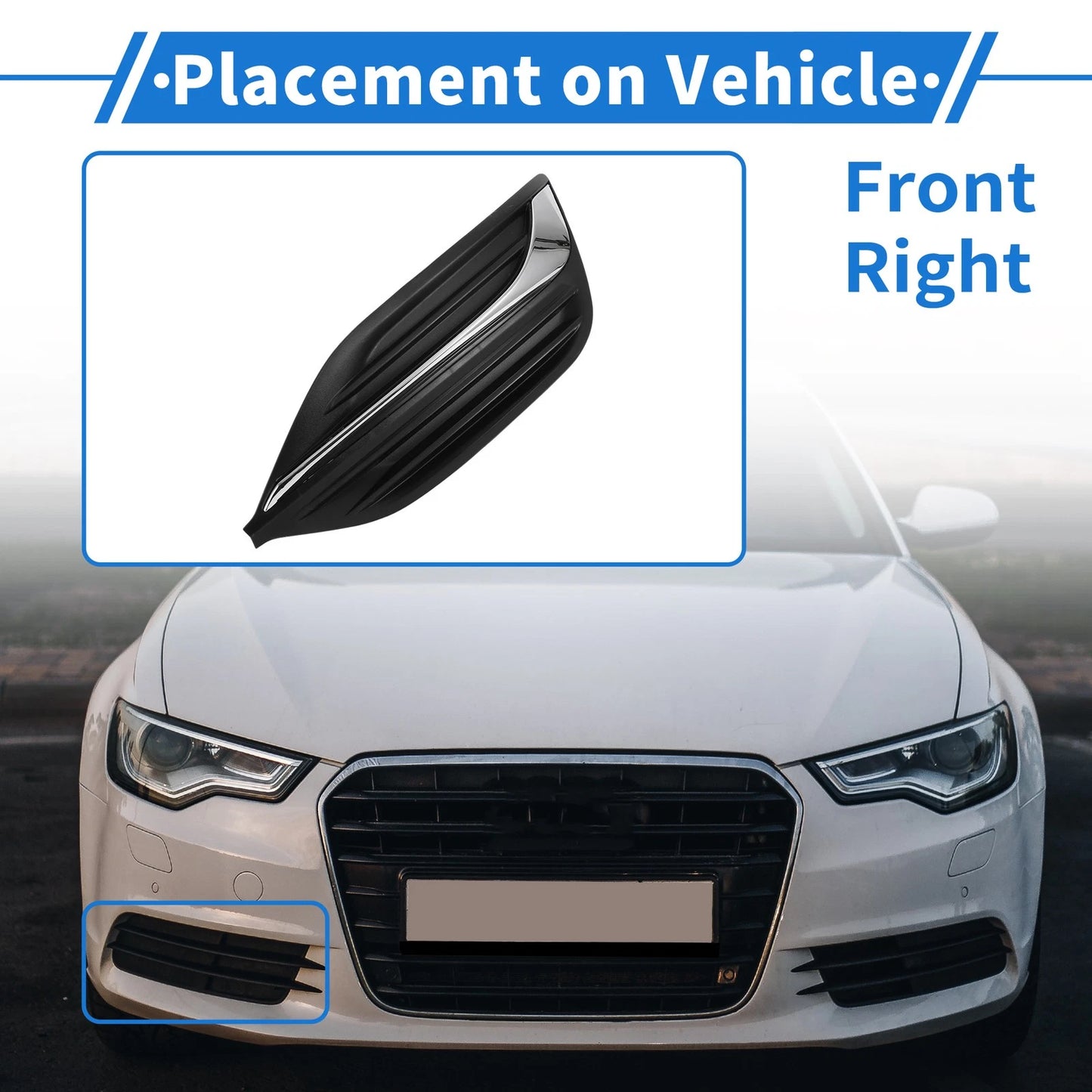 1 Pc Fog Light Grill for Buick Regal (2017–2019) No. 13491340
