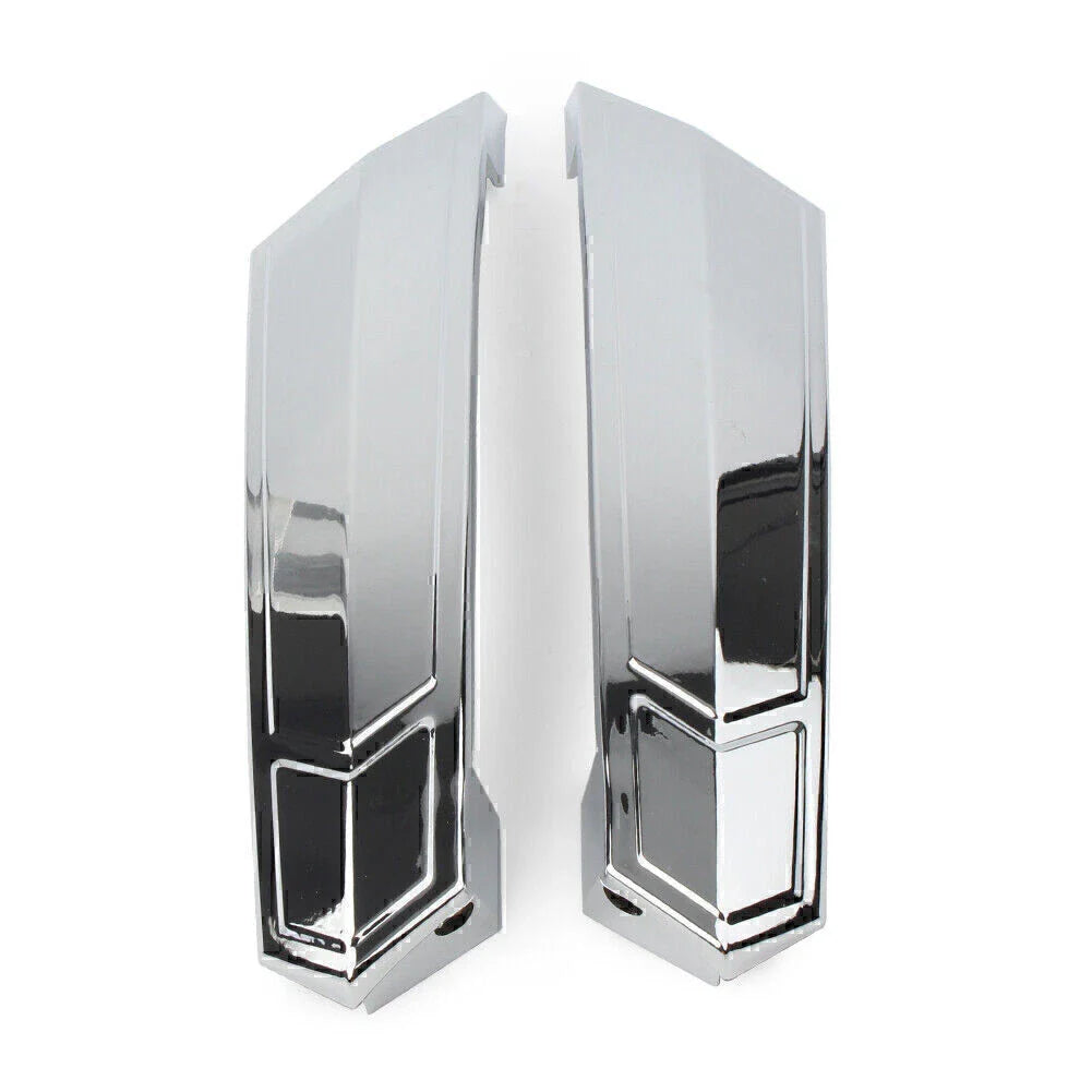 Saddlebag Hinge Covers for Victory Cross Country 2010-2017 Chrome