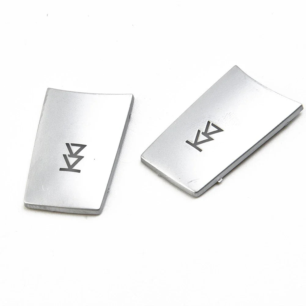 Button Covers Silver for Mercedes W204 W212 (2007–2016)