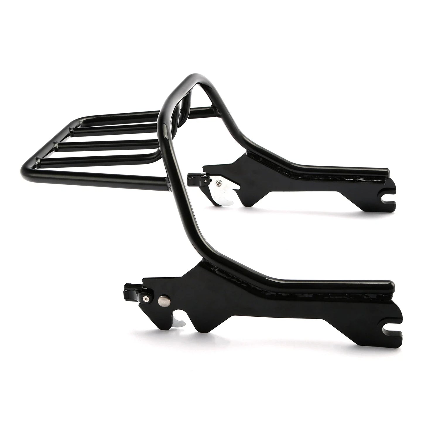 Black Two Up Luggage Rack for Harley Breakout FXBRS & Fat Boy FLFBS (2018-2025)